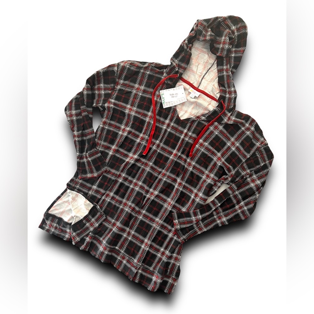 LuLaRoe Eliza V-Neck Hoodie